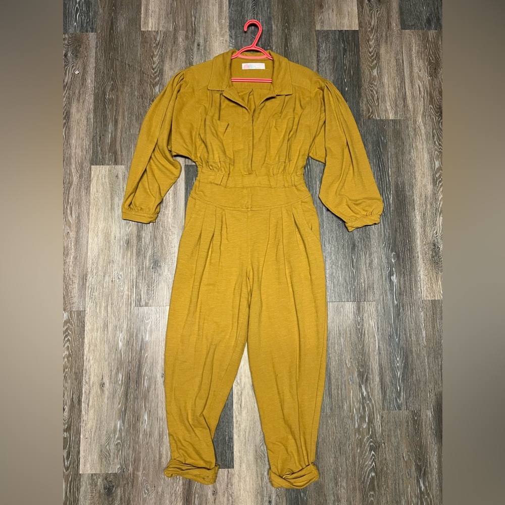 Free People Yellow Jumpsuit - Picture 2 of 7